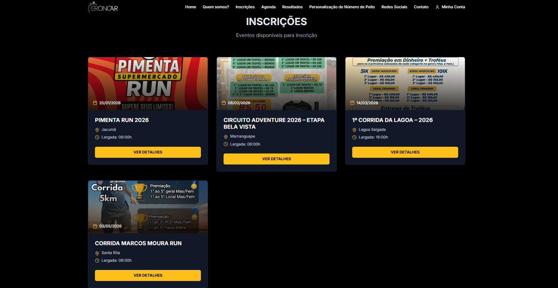 Sites Institucionais